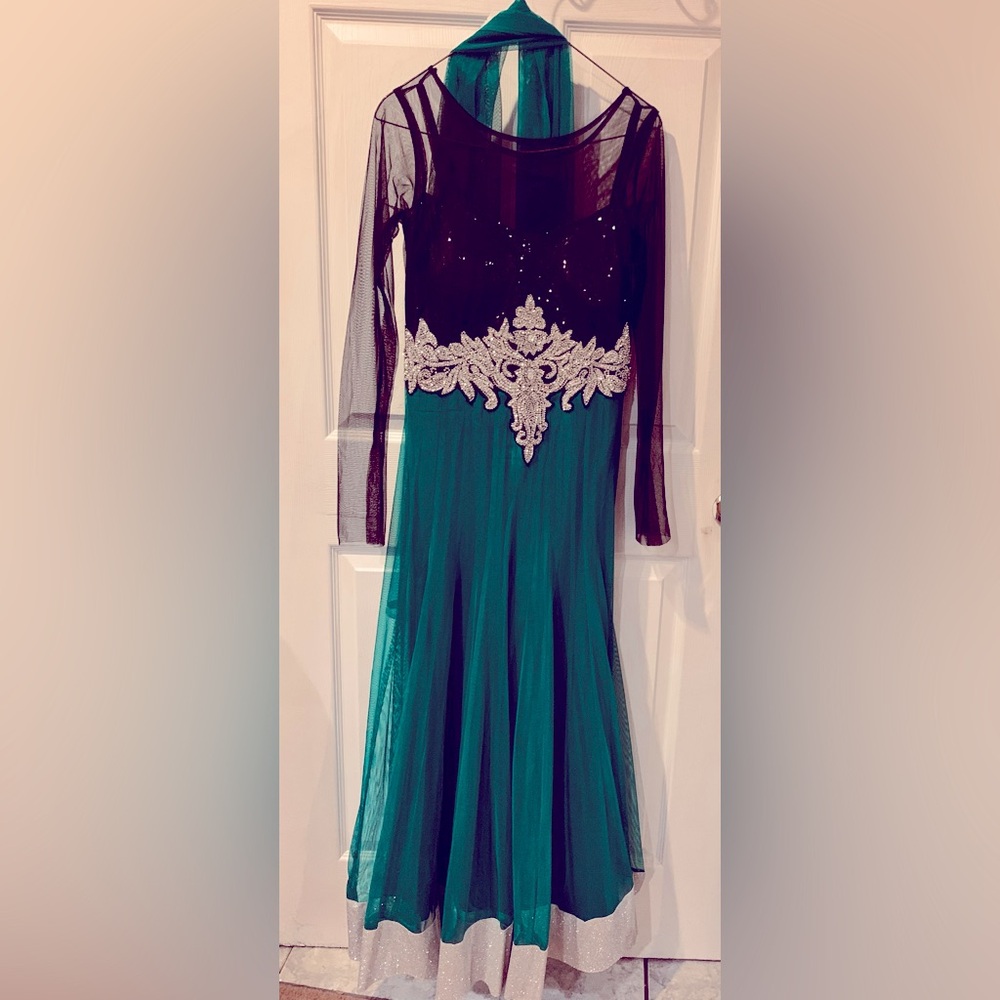 Floor length gown